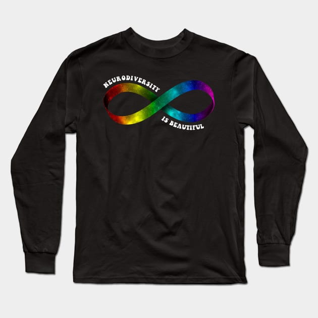 Neurodiversity Is Beautiful Long Sleeve T-Shirt by mia_me